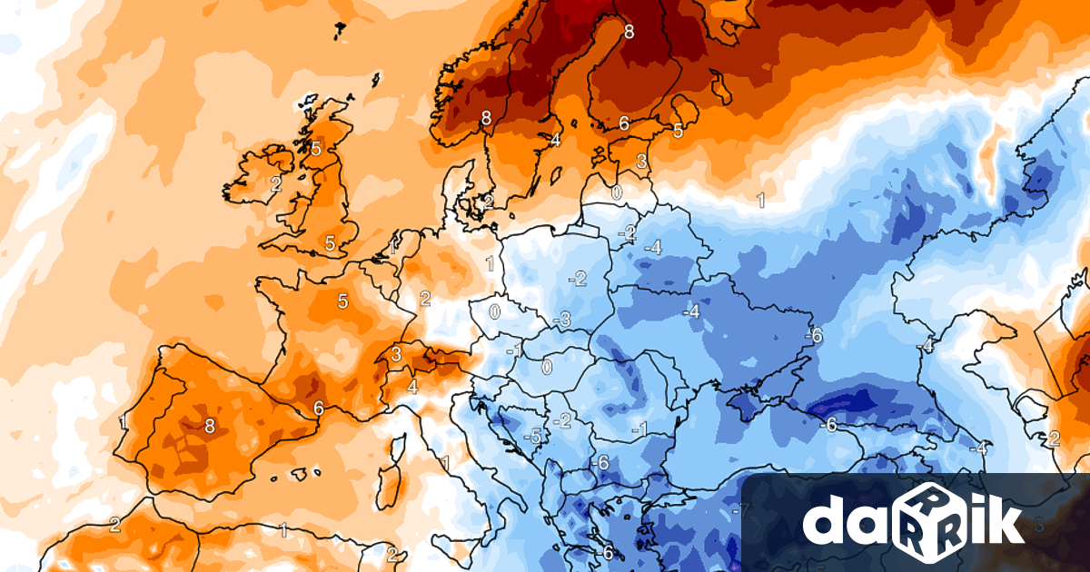 Февруари се оказва по студен от януари и също толкова сух