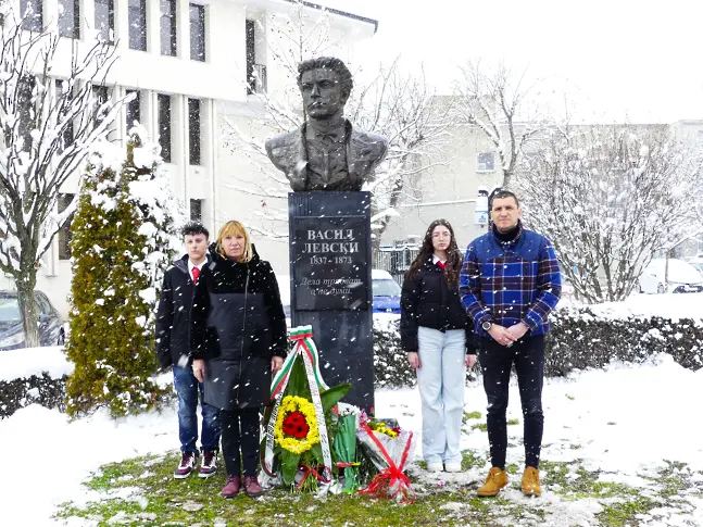  Нова Загора уважи 152 –та годишнина от гибелта на Апостола на свободата 