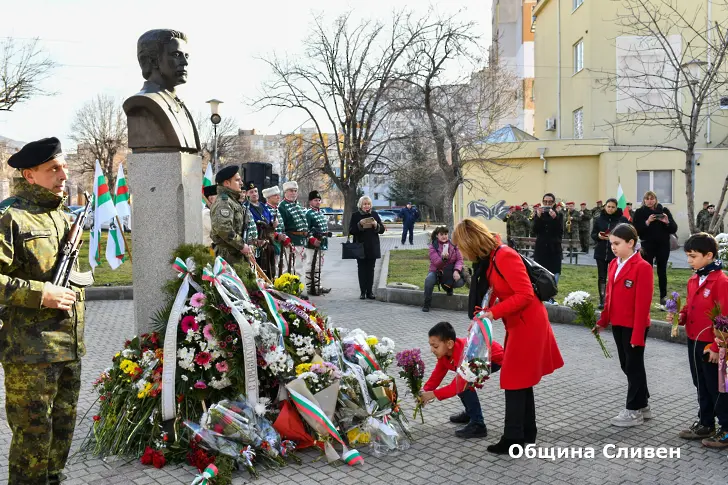 Редица прояви в Сливен за отбелязване на 152 години от гибелта на Апостола на свободата