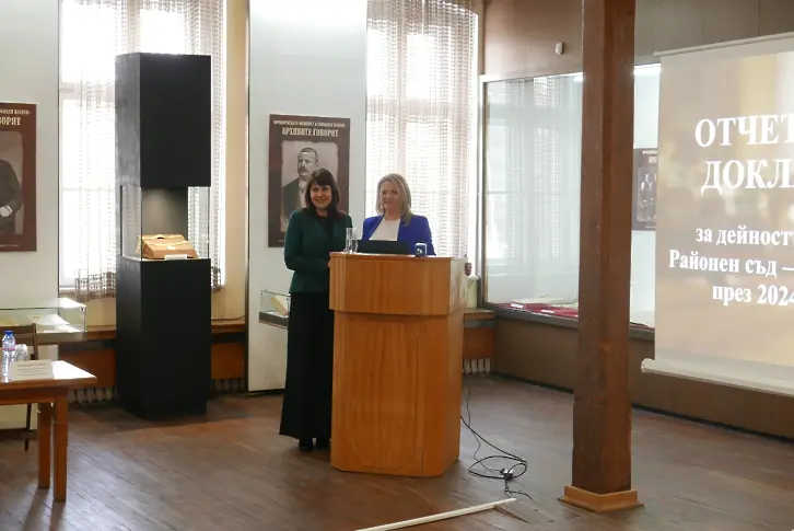  Годишен регистриран отчет за активността на Плевенски областен съд през 2024 година 