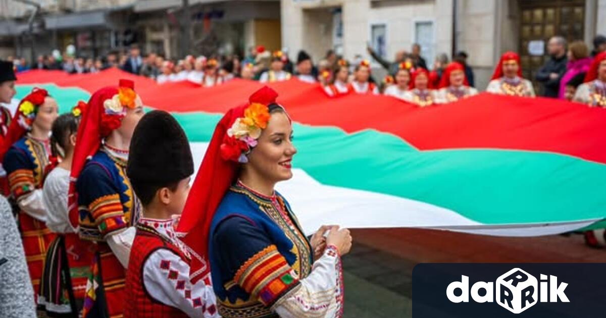 С празнично шествие с националния флаг ще започне тържественото отбелязване