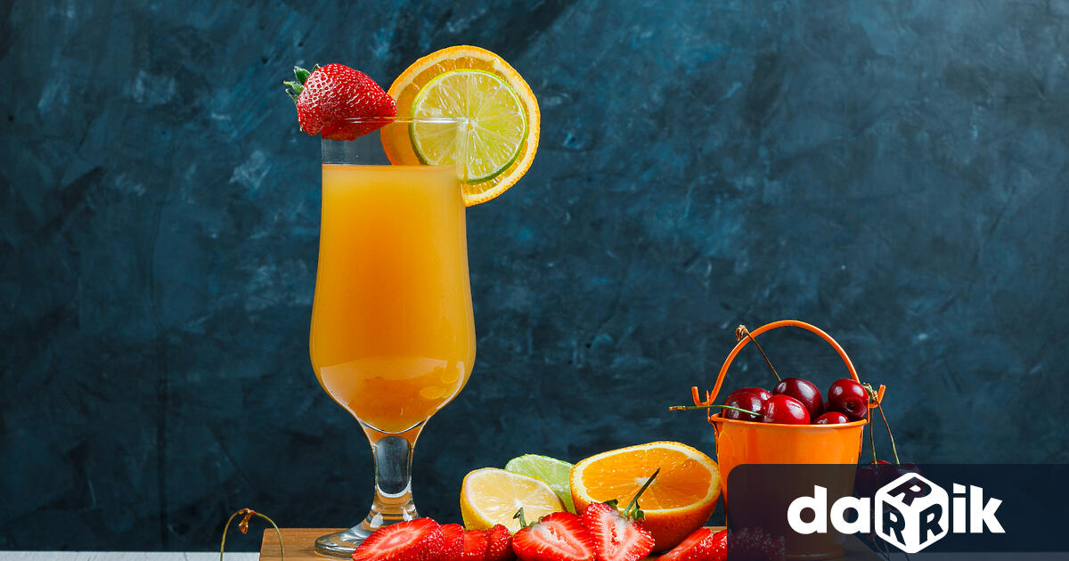 Прясно изцеденият сок от плодове зеленчуци или техен микс е