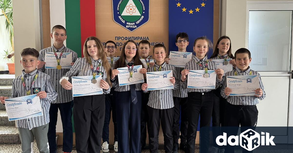 Младите математици от ППМГ – Враца отново завоюваха куп медали