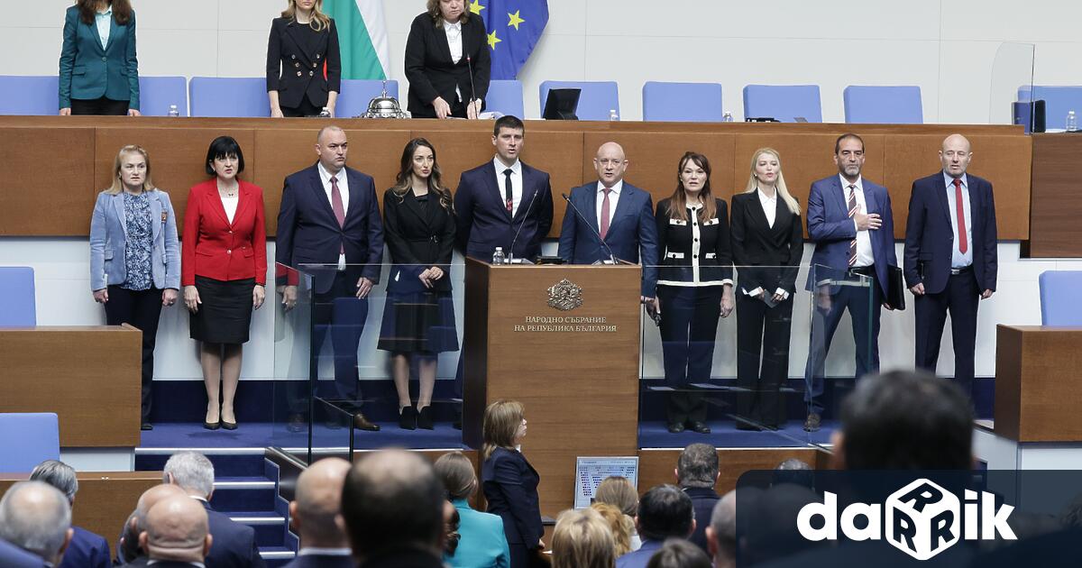 Депутатите от Величие положиха клетва в Народното събрание Любиша Блажевски