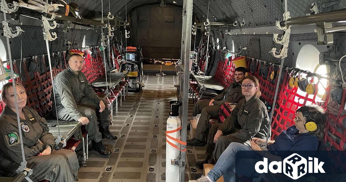 По разпореждане на премиера Росен Желязков самолетът Спартан на българските