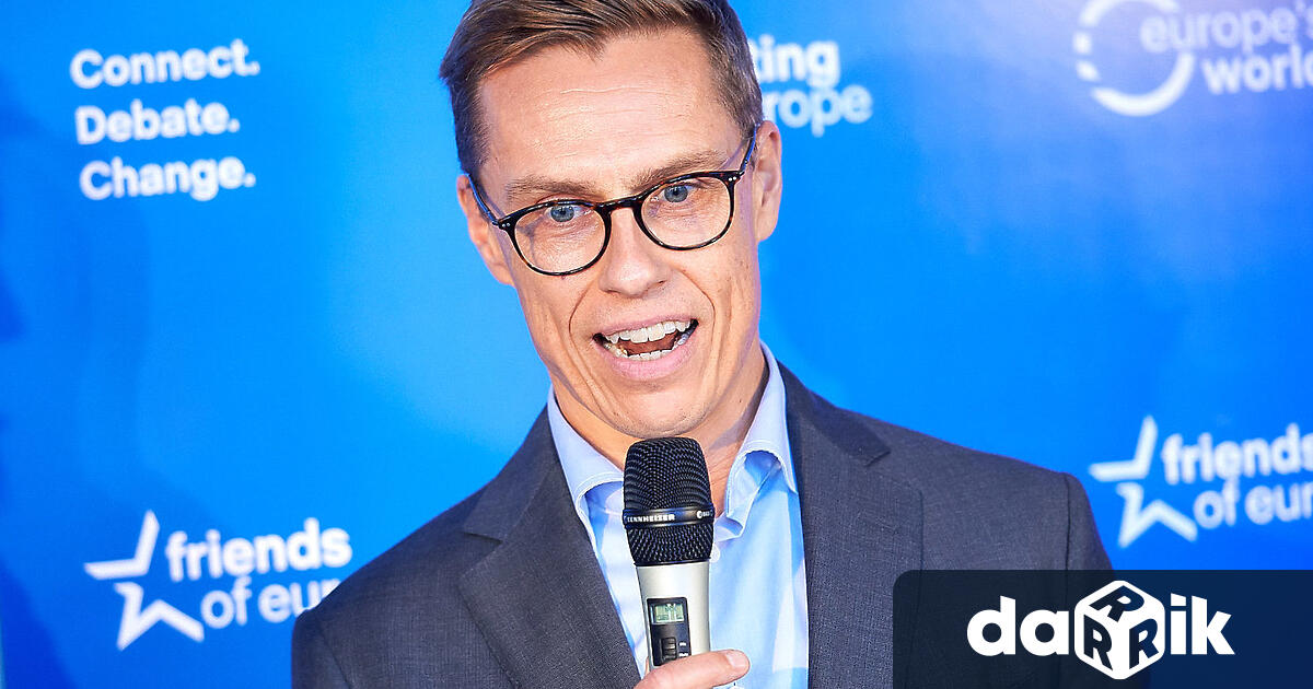 Финландският президент Александер Стуб смята че шансовете на руския му