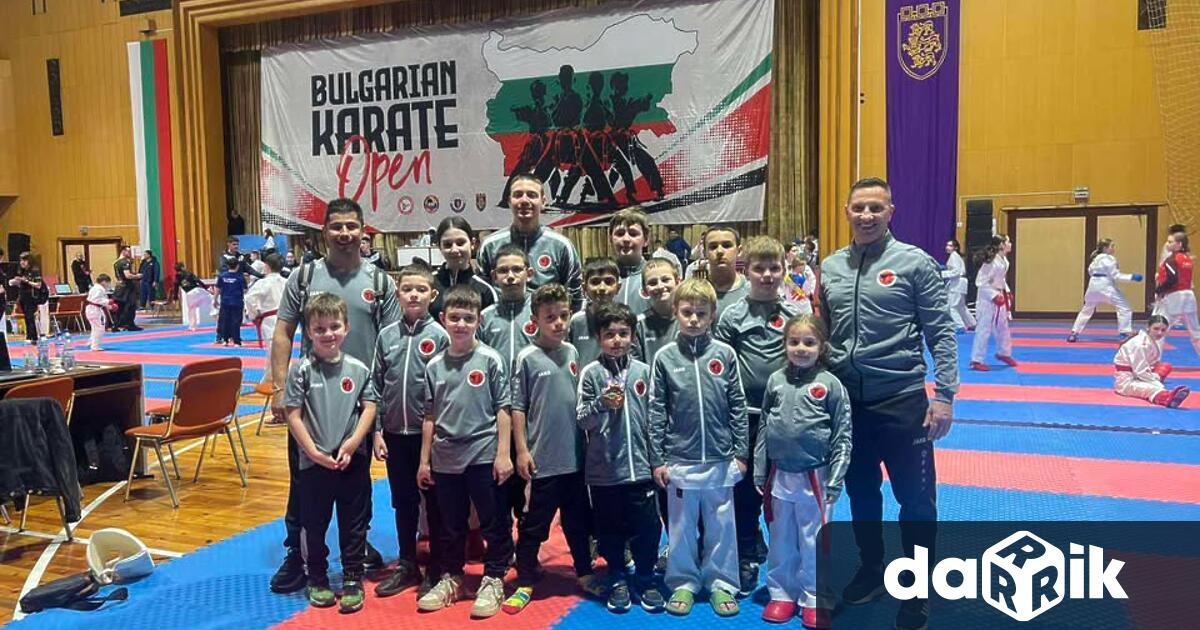 На 15 03 във В Търново се проведе международния турнир по карате