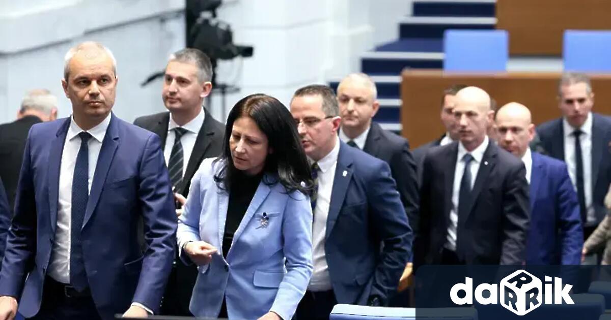 Възраждане внася вот на недоверие към кабинета Желязков Причината системен