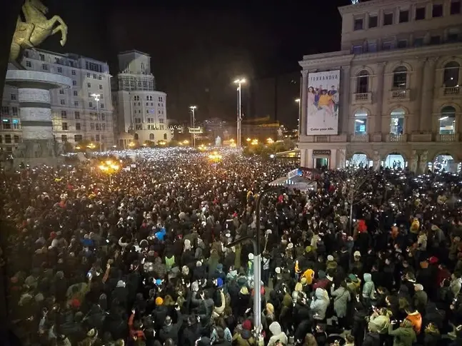 Масови протести в РСМ с искане за отговорност за трагедията в Кочани