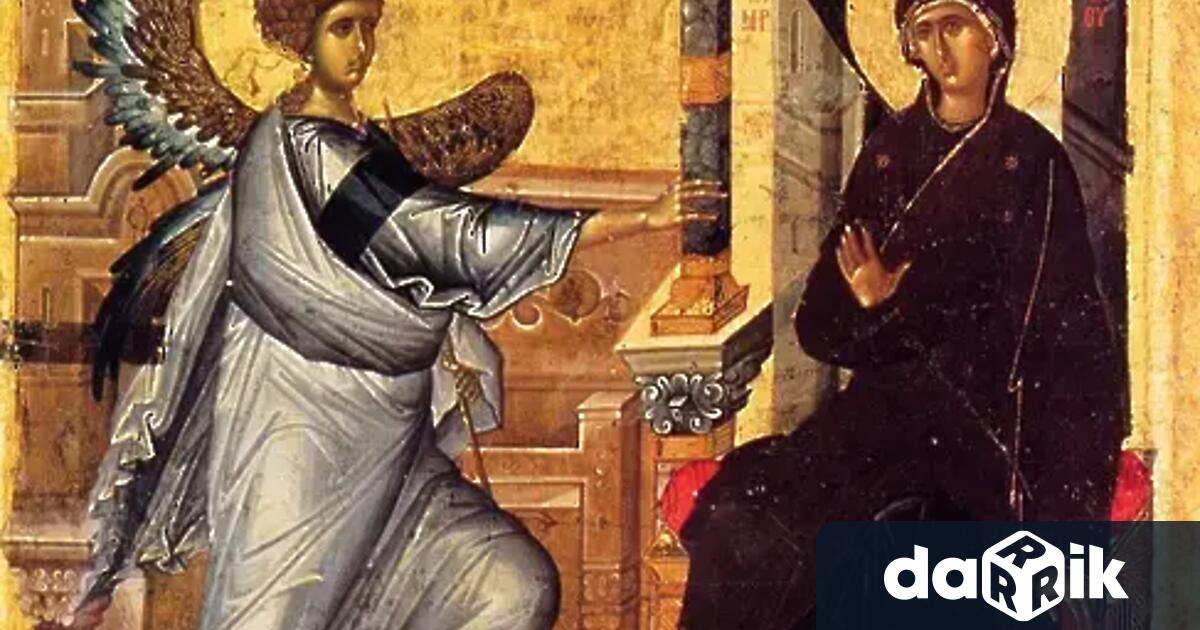 Българската православна църква чества на 25 март празника Благовещение на