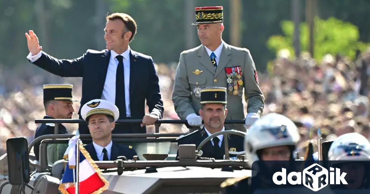 Френският президент Еманюел Макрон е домакин на среща на лидери