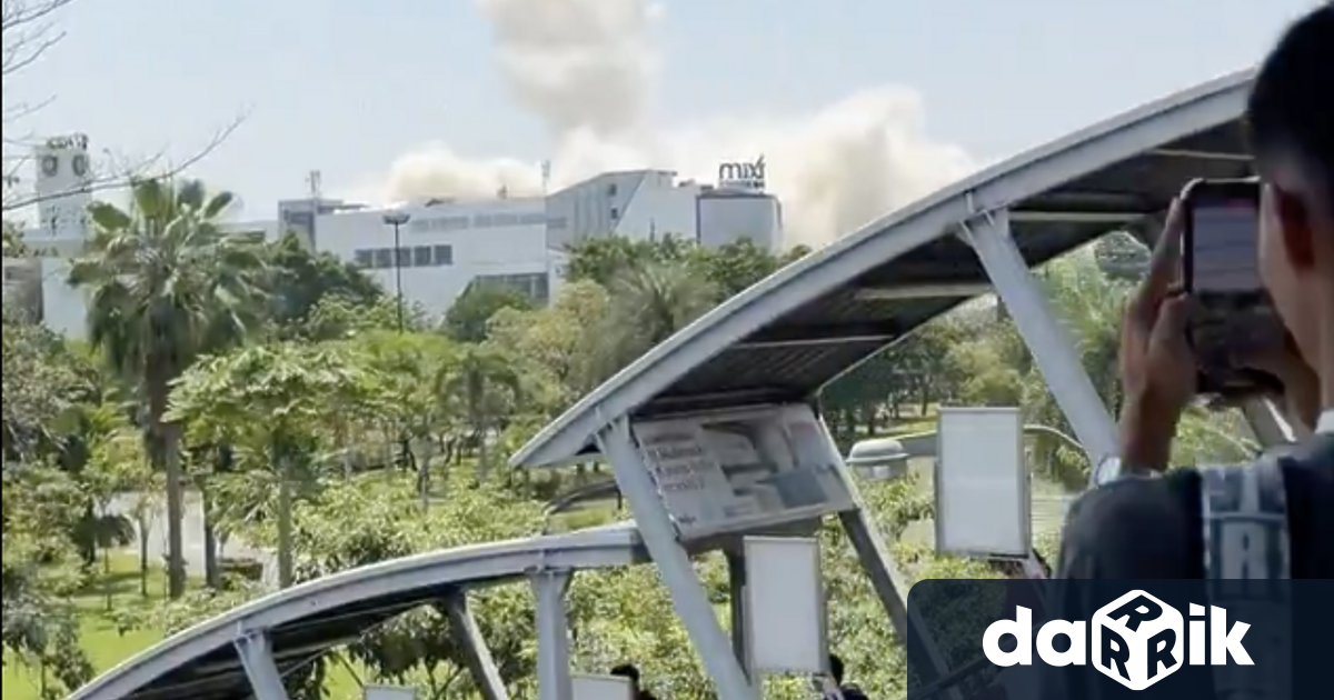 Мощно земетресение разтърси Мианмар и разруши десетки сгради Все още