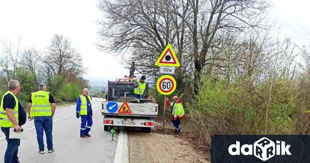 До 60 км ч е намалена скоростта на движение в участъка между