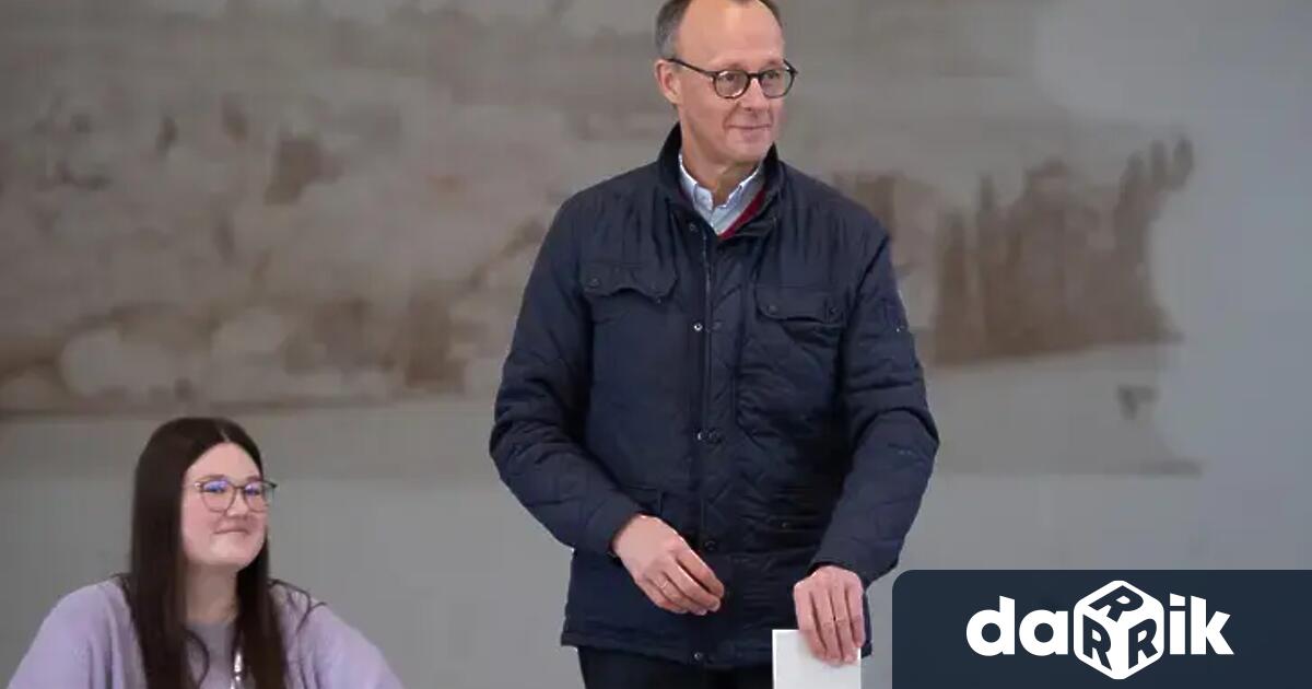 Германският Християндемократически съюз воден от кандидат канцлера Фридрих Мерц е успялда