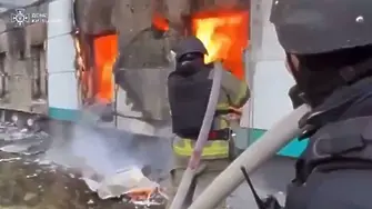 Жертва и ранени след продължителна руска атака с дронове срещу Киев (ВИДЕО)