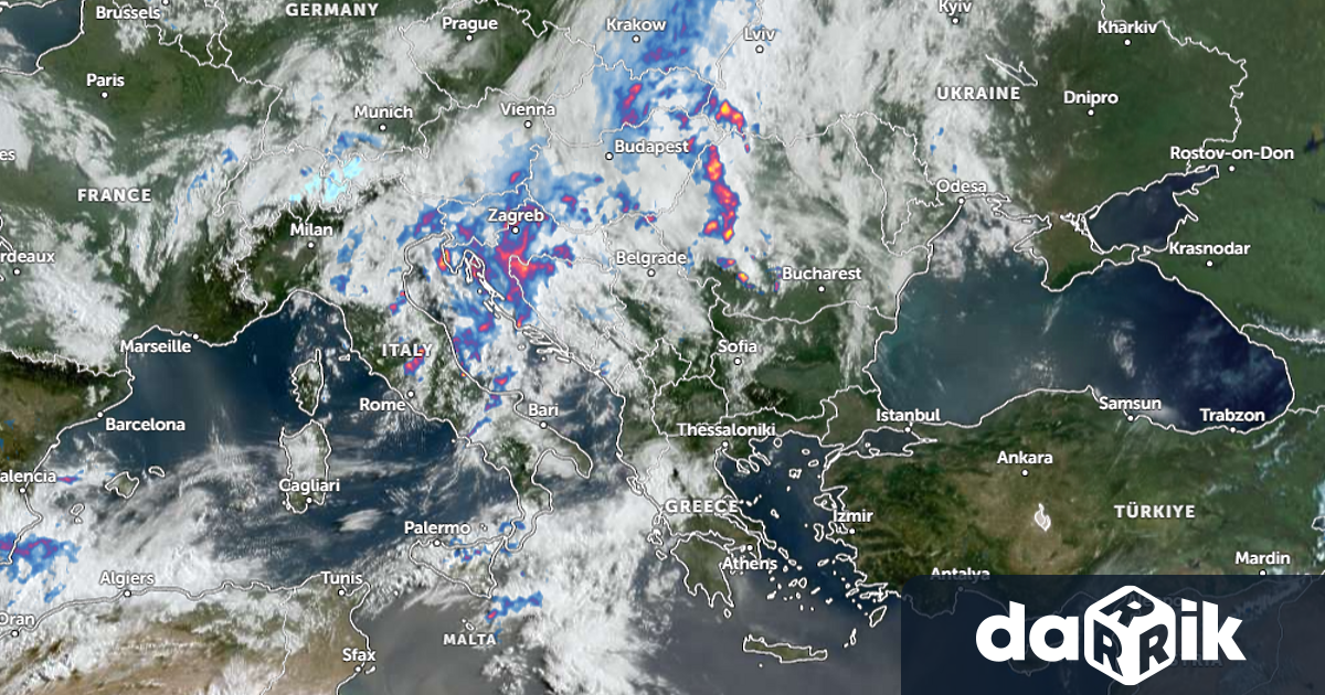 Серизно влошаване на времето прогнозират синоптичните модели в следващате 72