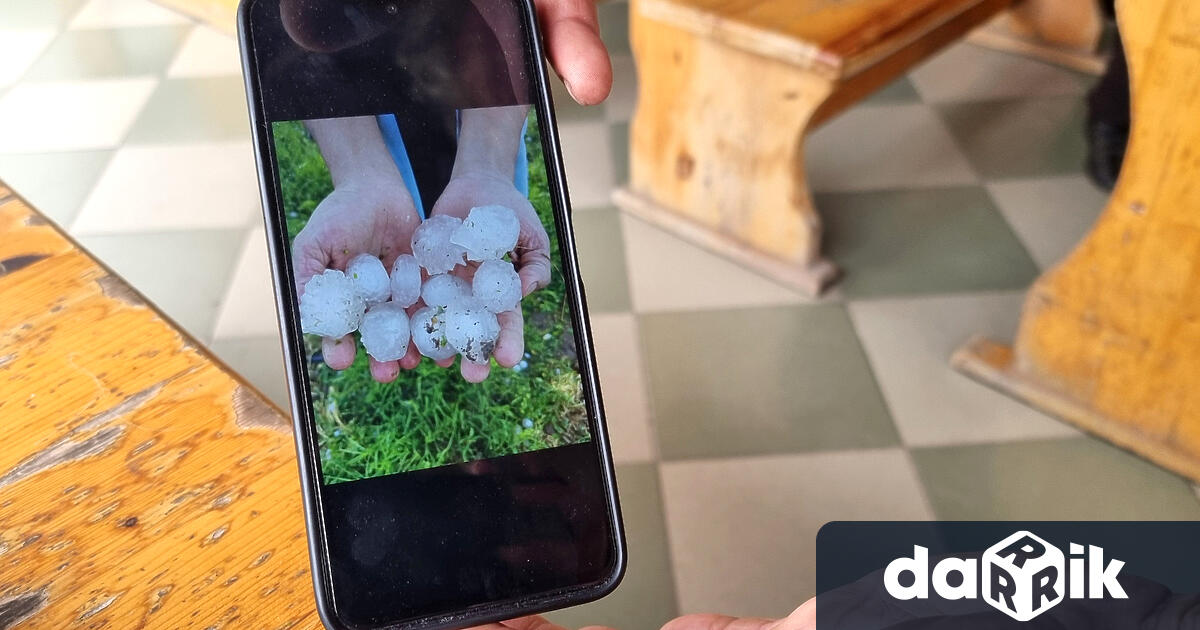 За преживяния ужас от тежката градушка ударила на 24 май