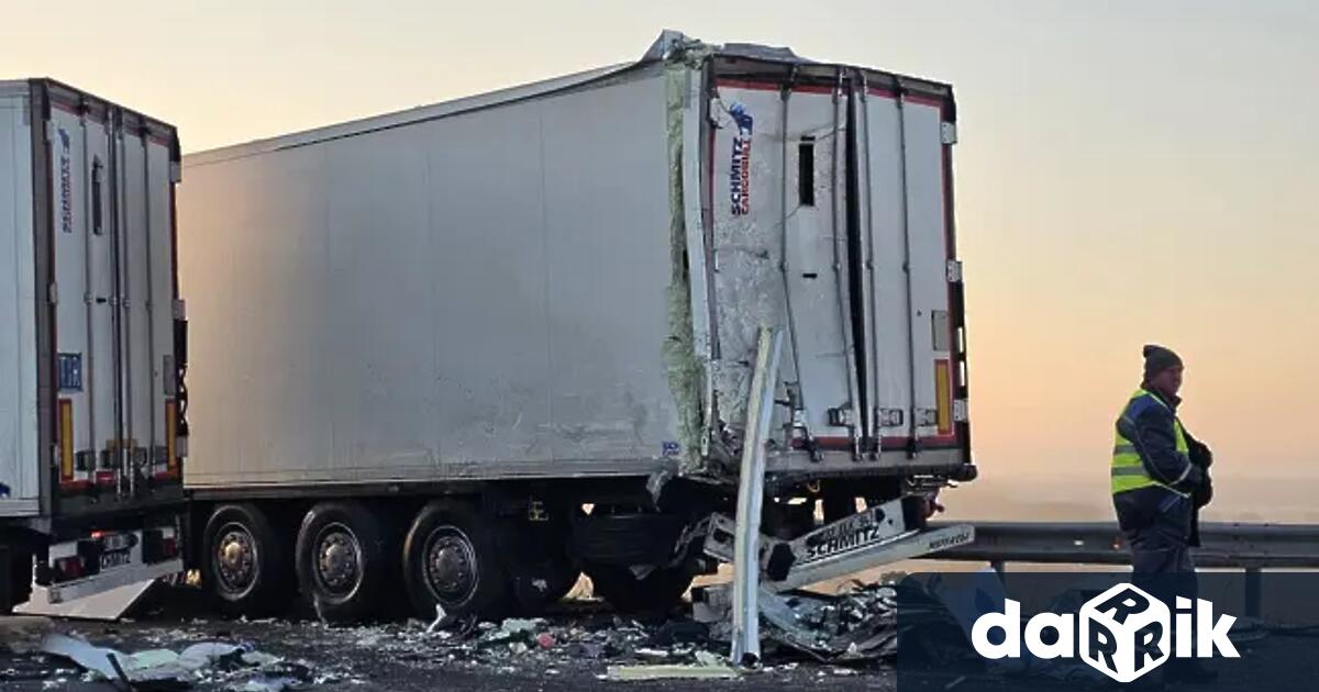 Шофьорът на товарният автомобил който катастрофира в Арчар е с