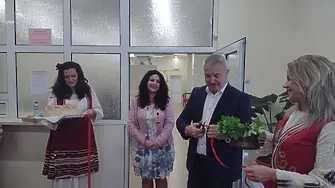 Кметът на Монтана Златко Живков откри  ремонтираната детска кухня в Монтана