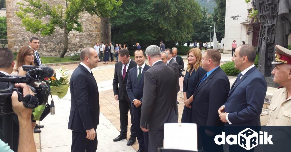 Президентът Румен Радев пристига на 1 юни във Враца Държавният глава