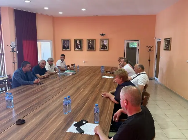 Николай Абрашев проведе работна среща в Община Пордим