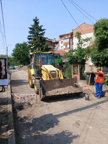 Продължава асфалтирането на улици в община Видин