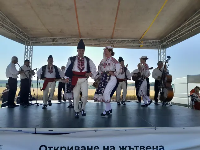 Официалният старт на жътвената кампания за страната бе даден във видинско
