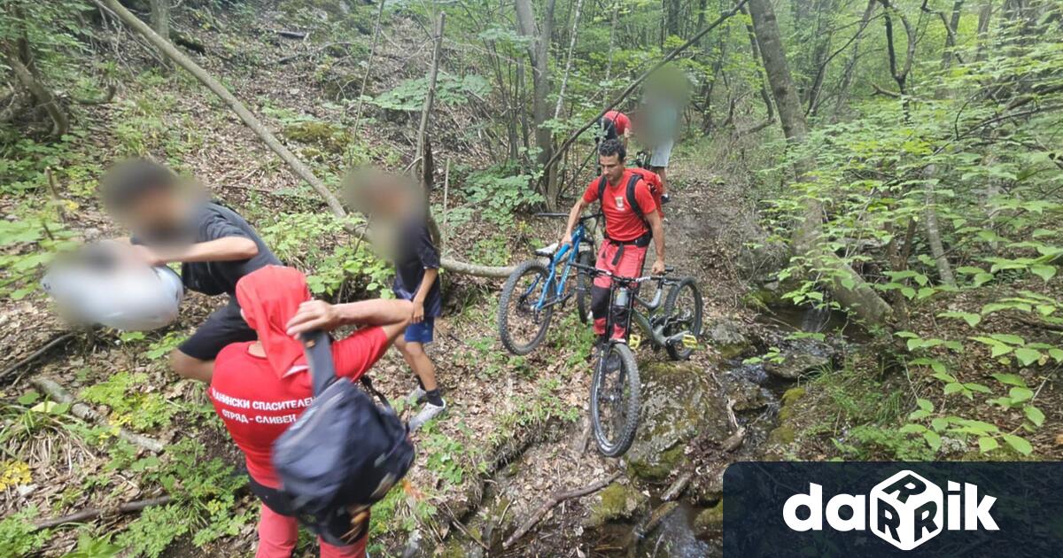 Сигнал за деца които са се изгубили в планинска местност