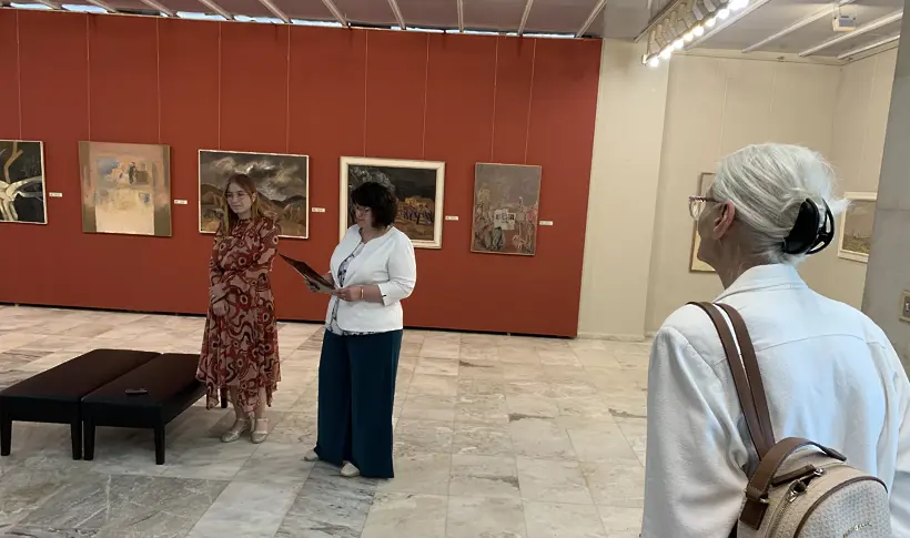 В Плевен откриха изложба, посветена на рождението на твореца и дарител, акад. Светлин Русев