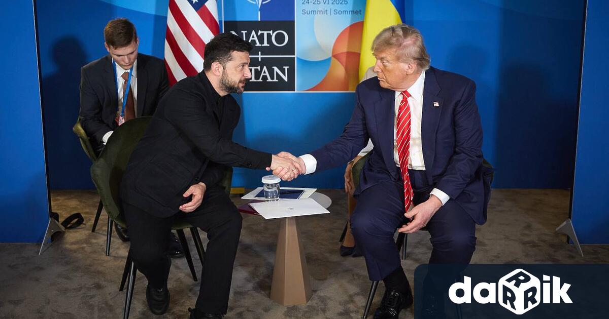 Украинският президент Володимир Зеленски заяви че е обсъдил закупуването на