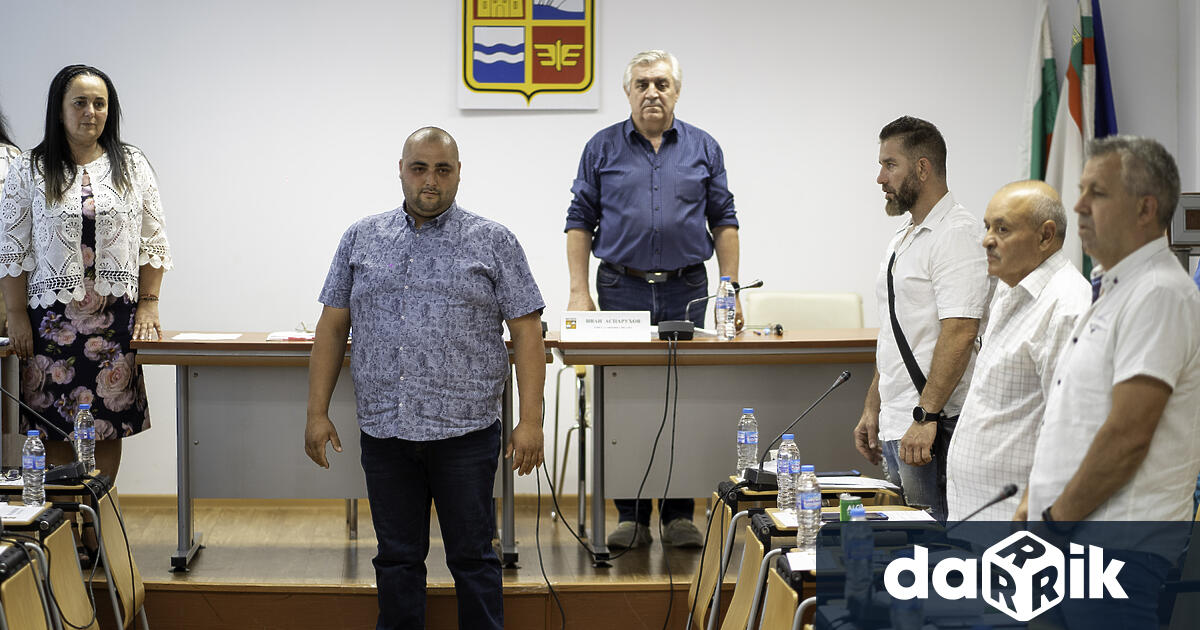 Новоизбраният на частичните местни избори на 15 юни 2025 г