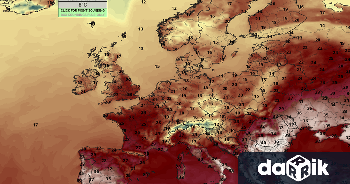 Юли започна типично лятно Сухо слънчево горещо Така ще продължи