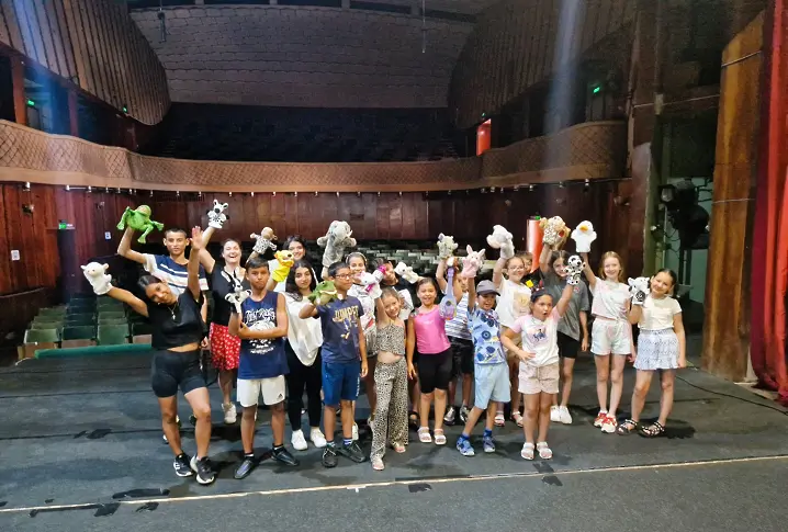  Уъркшоп за куклен спектакъл въодушеви децата на гр. Левски 