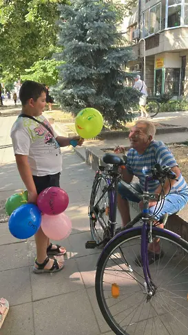  ЦОП-Левски: Послание в балон! Да събудим положителното в нас! 