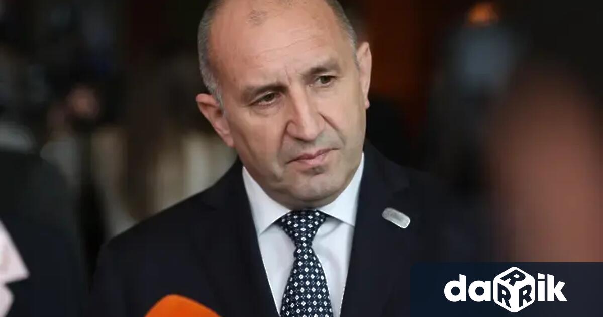 Държавният глава Румен Радев се срещна днес в президентската институция