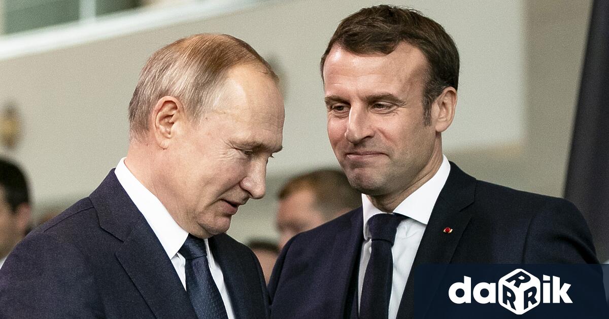 Втелефонния си разговор с руския президент Владимир Путин който е