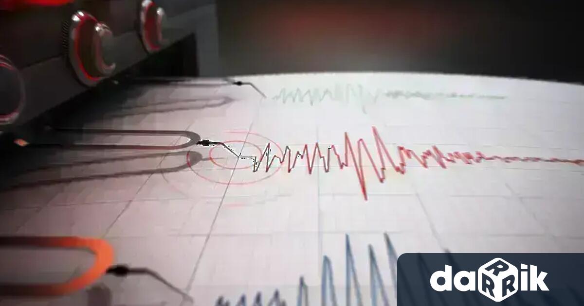 Трус с магнитуд 3 9 по скалата на Рихтер е бил