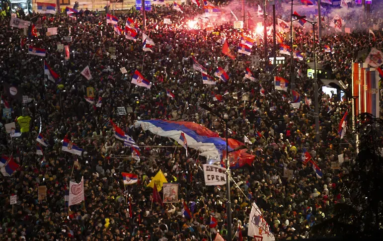 Поредна нощ на студентски блокади в Сърбия
