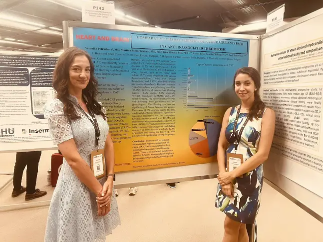  Кардиолози от,Сърце и Мозък‘ взеха интензивно присъединяване в първия европейски конгрес по кардио-онкология 