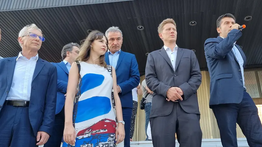 Протест във Варна в подкрепа на кмета Благомир Коцев