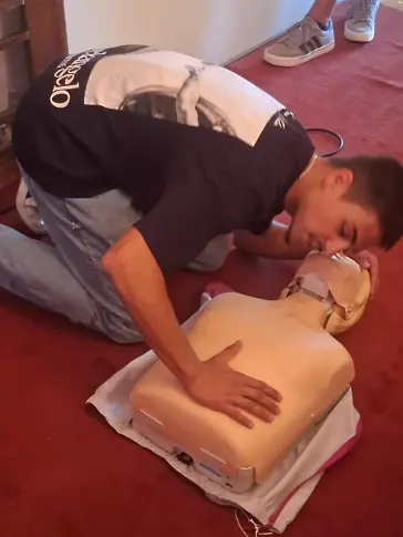  Областният координатор на БМЧК Ловеч изнесе открит урок по първа помощ 