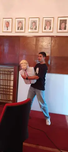  Областният координатор на БМЧК Ловеч изнесе открит урок по първа помощ 