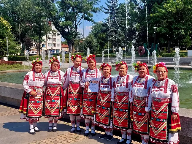 Първо място за „Вълшебни звуци“ при НЧ „Зора-1990“ село Победа в Международен фолклорен конкурс „Пауталия“-2025-Кюстендил