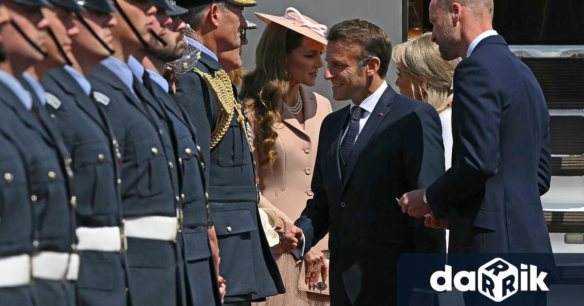 Френският президент Еманюел Макрон пристигна на тридневно държавно посещение във
