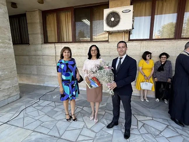  Николай Абрашев и госпожа Ирена Христова – основен секретар в Областна администрация – Плевен участваха на празника на град Левски 