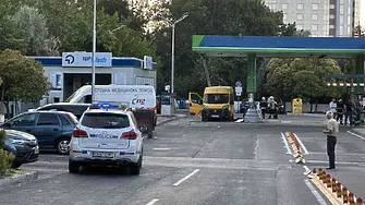 Взрив на бензиностанция в Бургас