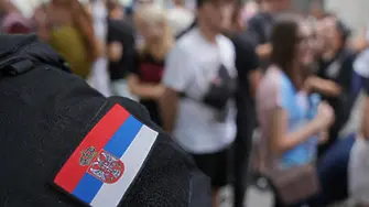 Пореден протест на студенти в Белград 