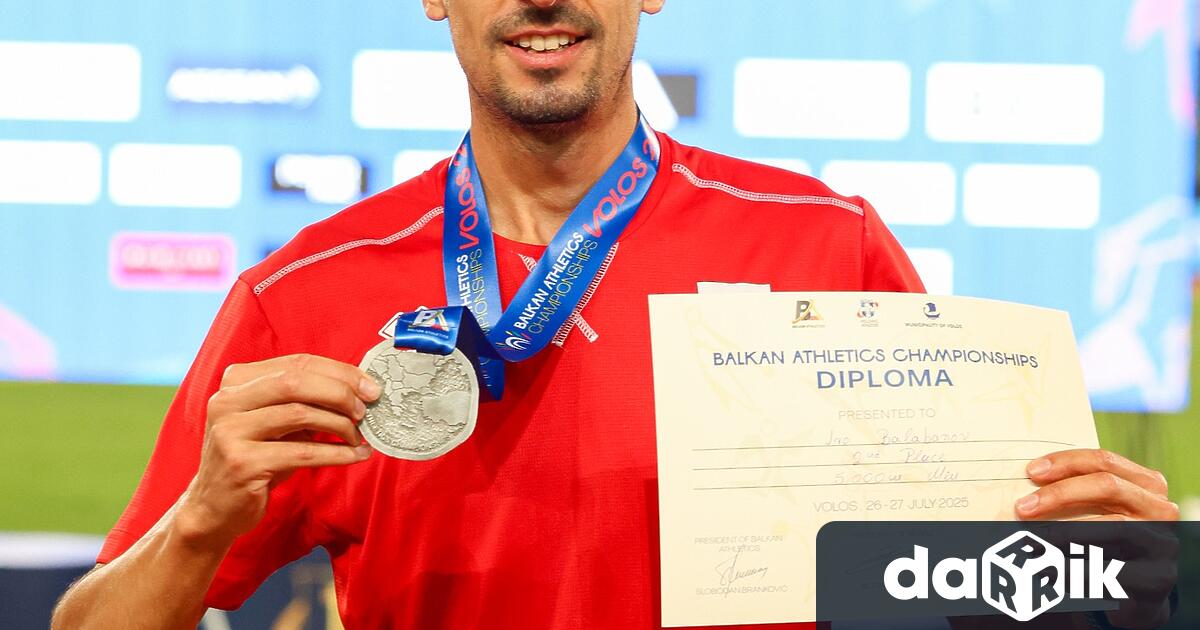 Най добрият български атлет в бяганията на средни разстояния Иво Балабанов