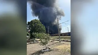 Пожар избухна в района на ТЕЦ „Бобов Дол“
