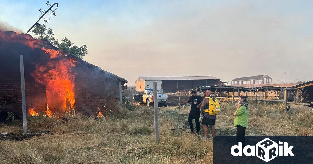 Частично бедствено положение е обявено заради пожарите на територията на